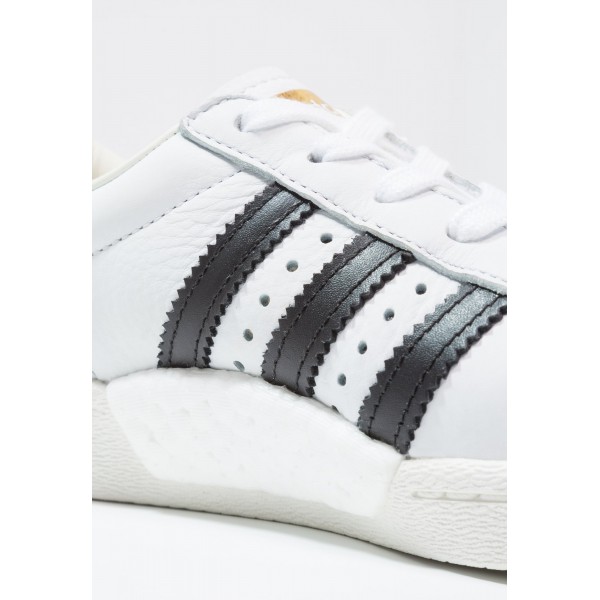 Damen / Herren Adidas Originals SUPERSTAR BOOST - Laufschuhe Low - Weiß/Obsidian Schwarz/Core Black/Gold Metallic