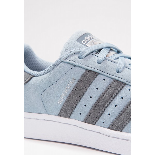 Damen / Herren Adidas Originals SUPERSTAR - Trainingsschuhe Low - Tactile Blau/Hellblau/Dunkelgrau