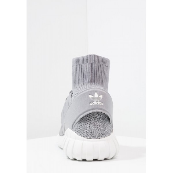 Damen / Herren Adidas Originals TUBULAR DOOM PK - Laufschuhe Hoch - Hellgrau/Rauchweiß