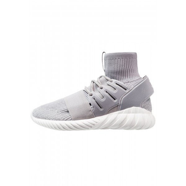 Damen / Herren Adidas Originals TUBULAR DOOM PK - Laufschuhe Hoch - Hellgrau/Rauchweiß