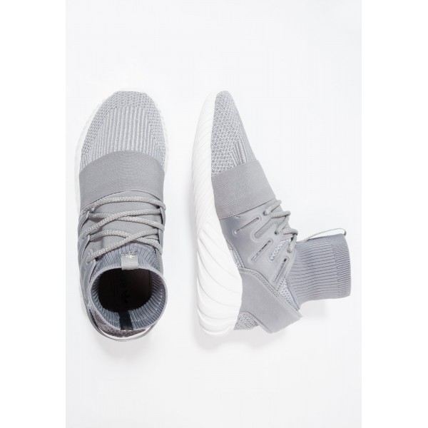 Damen / Herren Adidas Originals TUBULAR DOOM PK - Laufschuhe Hoch - Hellgrau/Rauchweiß