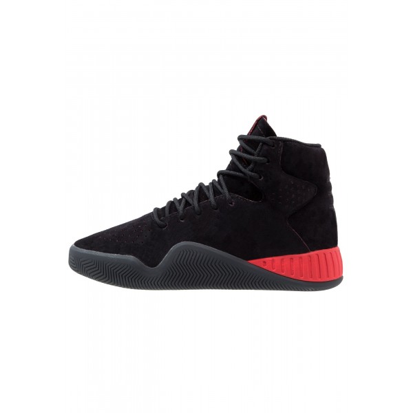 Damen / Herren Adidas Originals TUBULAR INSTINCT - Freizeitschuhe Hoch - Anthrazit Schwarz/Core Black/Scharlachrot/Hochrot