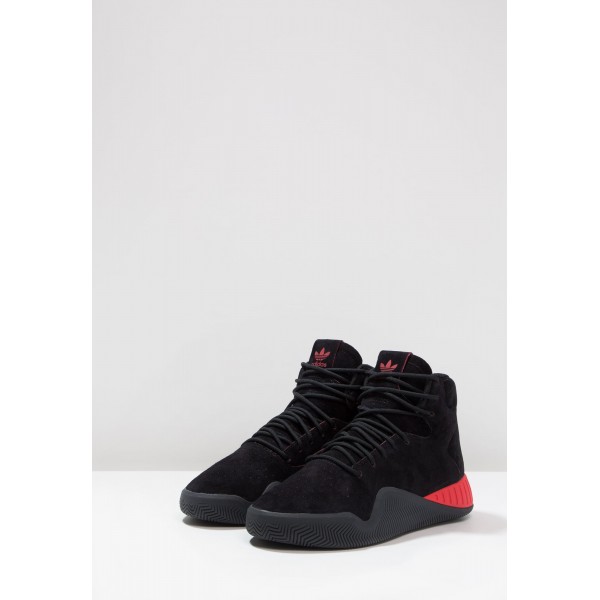 Damen / Herren Adidas Originals TUBULAR INSTINCT - Freizeitschuhe Hoch - Anthrazit Schwarz/Core Black/Scharlachrot/Hochrot