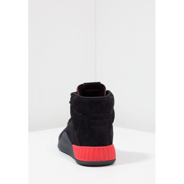 Damen / Herren Adidas Originals TUBULAR INSTINCT - Freizeitschuhe Hoch - Anthrazit Schwarz/Core Black/Scharlachrot/Hochrot