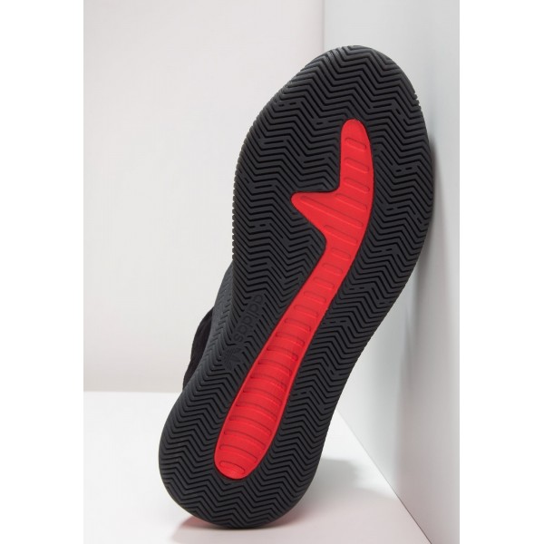 Damen / Herren Adidas Originals TUBULAR INSTINCT - Freizeitschuhe Hoch - Anthrazit Schwarz/Core Black/Scharlachrot/Hochrot