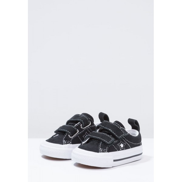 Kinder Converse ONE STAR - Laufschuhe Low - Schwarz/Weiß