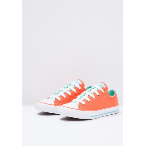 Kinder Converse CHUCK TAYLOR ALL STAR LOOPHOLES - Trainingsschuhe Low - Mango Orange/Sweety Mintgrün/Weiß