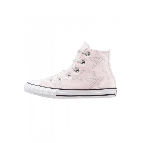 Kinder Converse CHUCK TAYLOR ALL STAR HI VELVET STARS - Turnschuhe Hoch - Arctic Pink/Hellrosa/Schwarz/Weiß