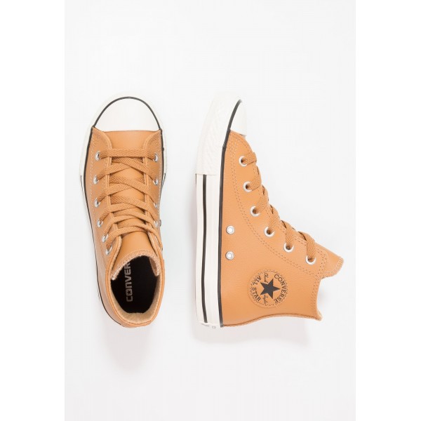 Kinder Converse CHUCK TAYLOR ALL STAR - Sportschuhe Hoch - Camel Braun/Reiher Weiss/Schwarz