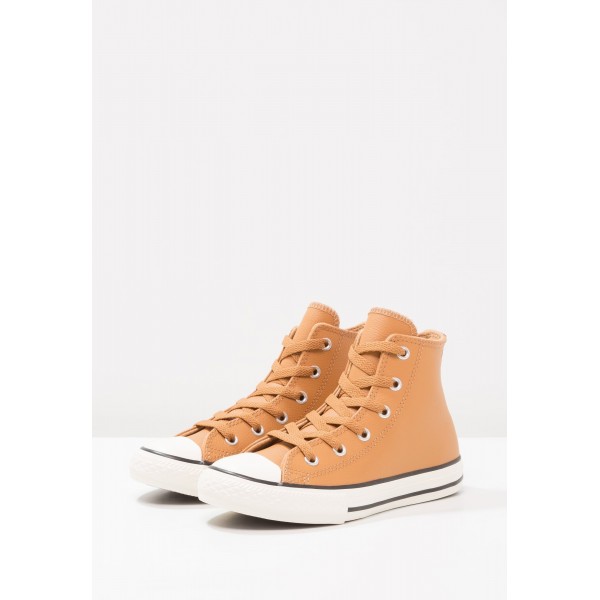 Kinder Converse CHUCK TAYLOR ALL STAR - Sportschuhe Hoch - Camel Braun/Reiher Weiss/Schwarz