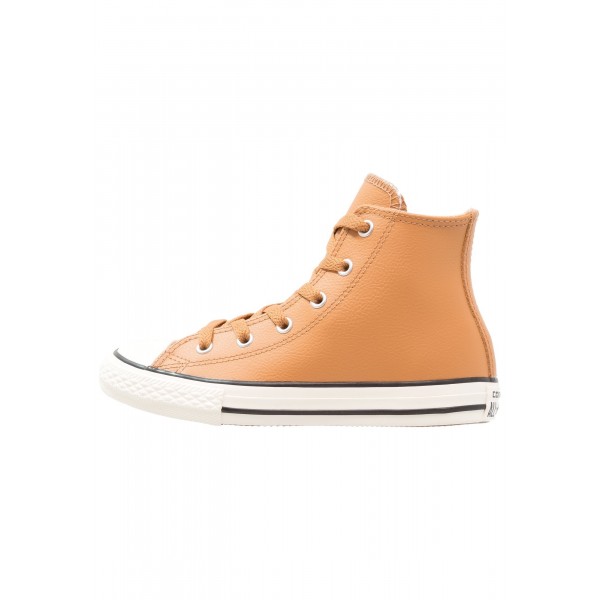 Kinder Converse CHUCK TAYLOR ALL STAR - Sportschuhe Hoch - Camel Braun/Reiher Weiss/Schwarz