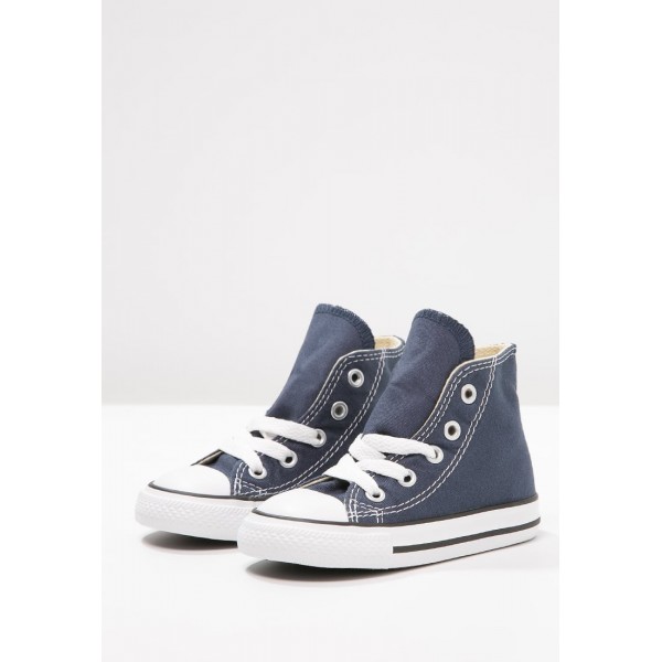 Kinder Converse CHUCK TAYLOR ALL STAR - Freizeitschuhe Hoch - Dunkelblau/Weiß