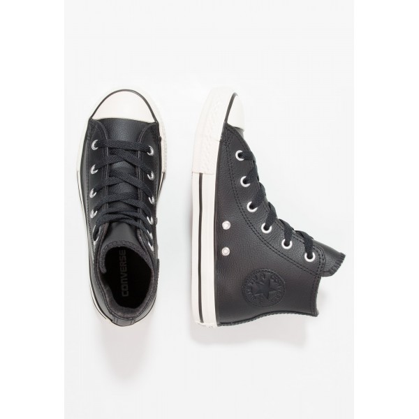 Kinder Converse CHUCK TAYLOR ALL STAR - Freizeitschuhe Hoch - Kohlen Schwarz/Reiher Weiss/Silber