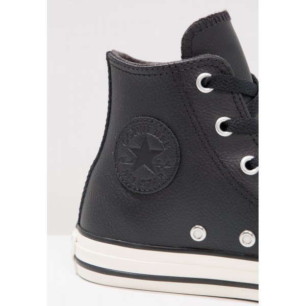 Kinder Converse CHUCK TAYLOR ALL STAR - Freizeitschuhe Hoch - Kohlen Schwarz/Reiher Weiss/Silber