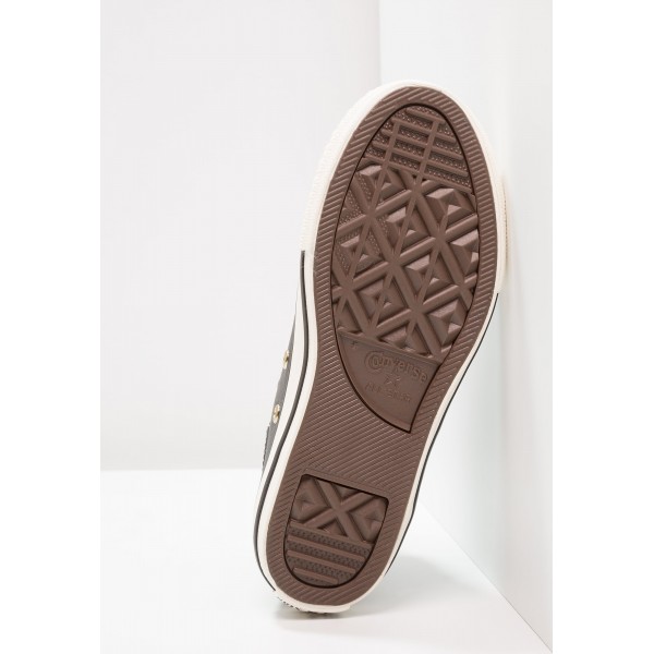Kinder Converse CHUCK TAYLOR ALL STAR - Laufschuhe Hoch - Kohlen Schwarz/Reiher Weiss/Gold