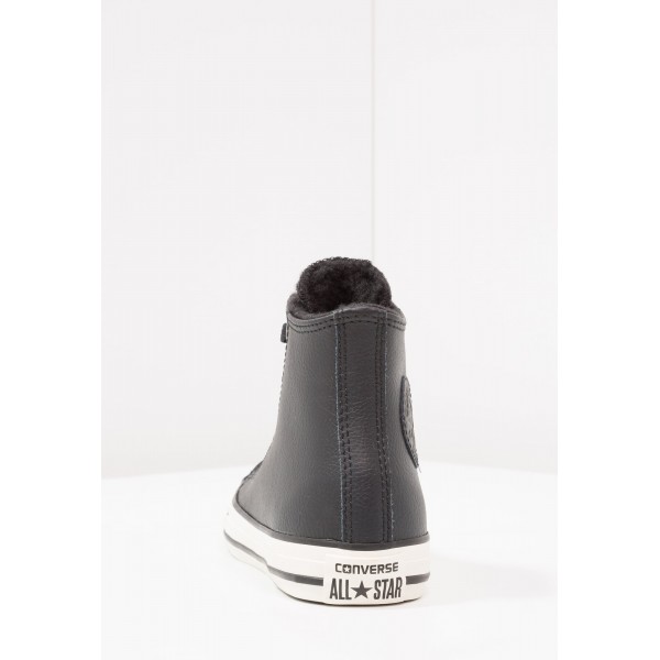 Kinder Converse CHUCK TAYLOR ALL STAR - Laufschuhe Hoch - Kohlen Schwarz/Reiher Weiss/Gold