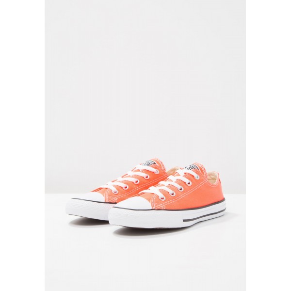 Kinder Converse CHUCK TAYLOR ALL STAR - OX - Schuhe Low - Hyper Orange/Schokolade/Weiß