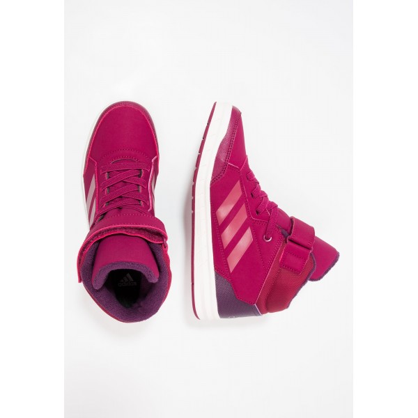 Kinder Adidas ALTASPORT MID - Sportschuhe Low - Hell Burgund/Dunkel Rot/Weiß