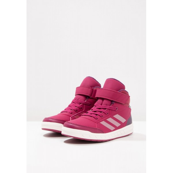 Kinder Adidas ALTASPORT MID - Sportschuhe Low - Hell Burgund/Dunkel Rot/Weiß