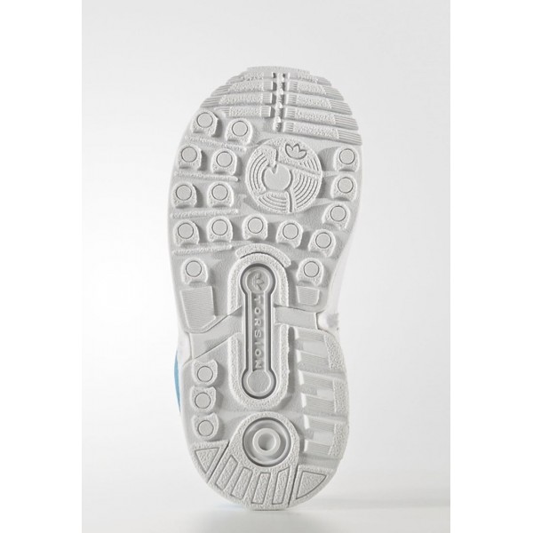 Kinder Adidas Originals ZX FLUX - Fitness Footwear Low - Kadett Blau/Bold Aqua/Weiß/Footwear Weiß