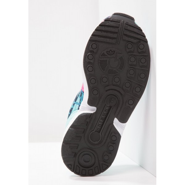 Kinder Adidas Originals ZX FLUX - Sportschuhe Low - Multicolor/Mintgrün/Hot Pink/Schwarz