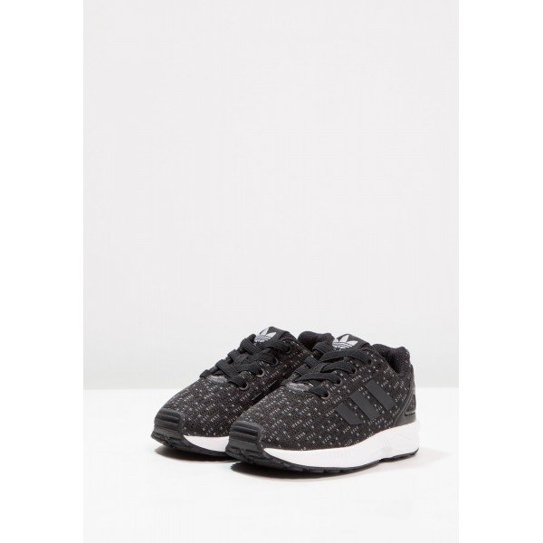 Kinder Adidas Originals ZX FLUX - Slipper - Anthrazit Schwarz/Schwarz/Weiß/Footwear Weiß