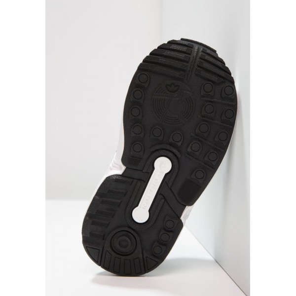 Kinder Adidas Originals ZX FLUX - Slipper - Anthrazit Schwarz/Schwarz/Weiß/Footwear Weiß