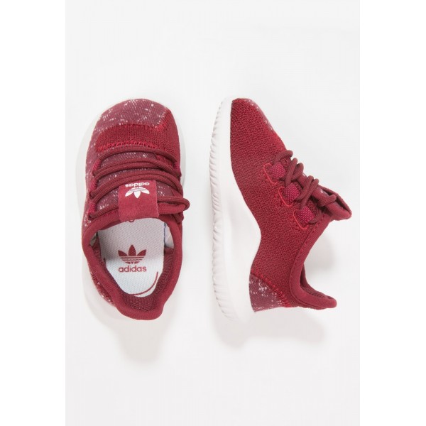 Kinder Adidas Originals TUBULAR SHADOW I - Sport Sneakers Low - Burgund/Maroon/Kristallweiß