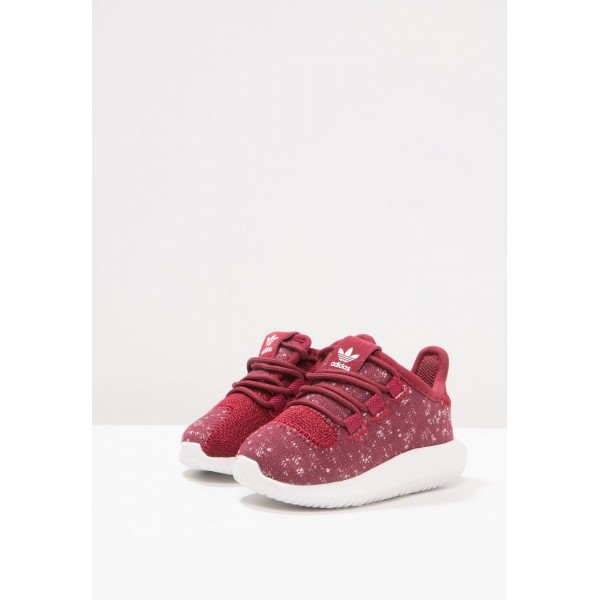 Kinder Adidas Originals TUBULAR SHADOW I - Sport Sneakers Low - Burgund/Maroon/Kristallweiß