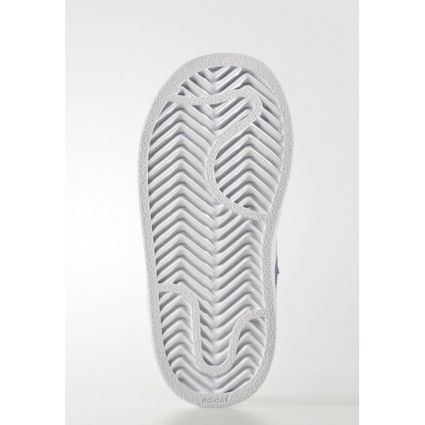 Kinder Adidas Originals SUPERSTAR CF - Laufschuhe Low - Weiß/Euro Blau