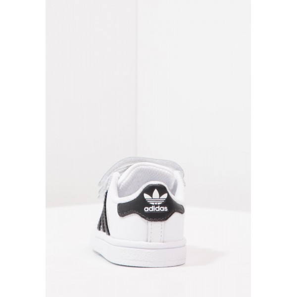 Kinder Adidas Originals SUPERSTAR CF - Laufschuhe For Laufschuhe - Weiß/Footwear Weiß/Anthrazit Schwarz/Obsidian Schwarz