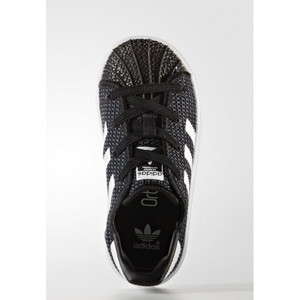 Kinder Adidas Originals SUPERSTAR - Sportschuhe Low - Obsidian Schwarz/Weiß/Footwear Weiß