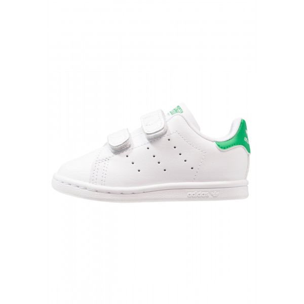 Kinder Adidas Originals STAN SMITH CF I - Fitnessschuhe Low - Weiß/Persian Grün