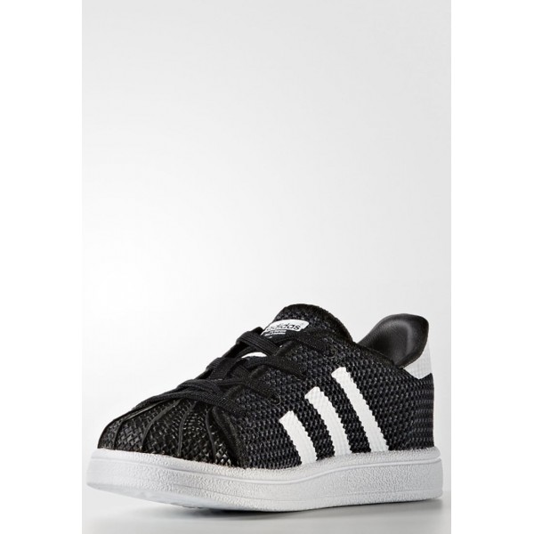 Kinder Adidas Originals SUPERSTAR - Sportschuhe Low - Obsidian Schwarz/Weiß/Footwear Weiß