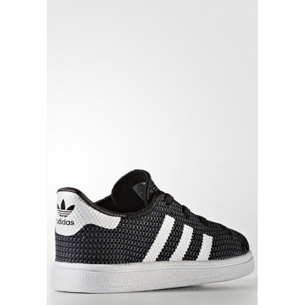 Kinder Adidas Originals SUPERSTAR - Sportschuhe Low - Obsidian Schwarz/Weiß/Footwear Weiß