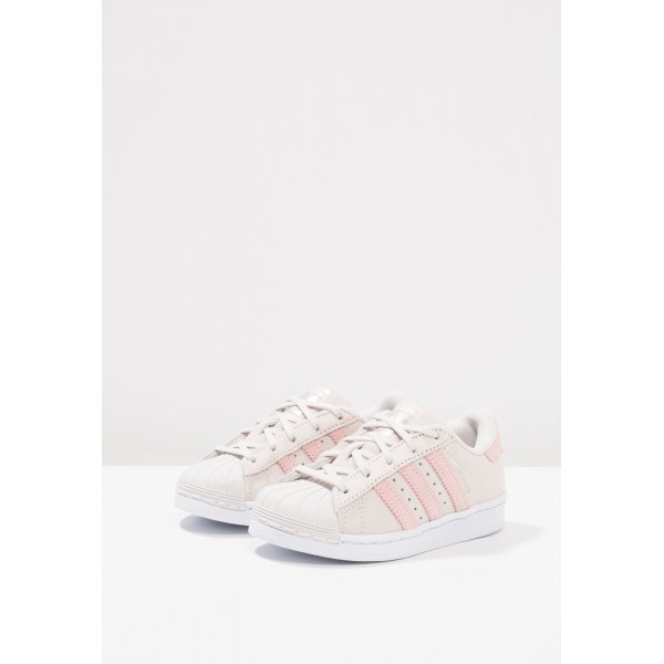 Kinder Adidas Originals SUPERSTAR - Schuhe Low - Perlgrau/Hellbeige/Eis Pink