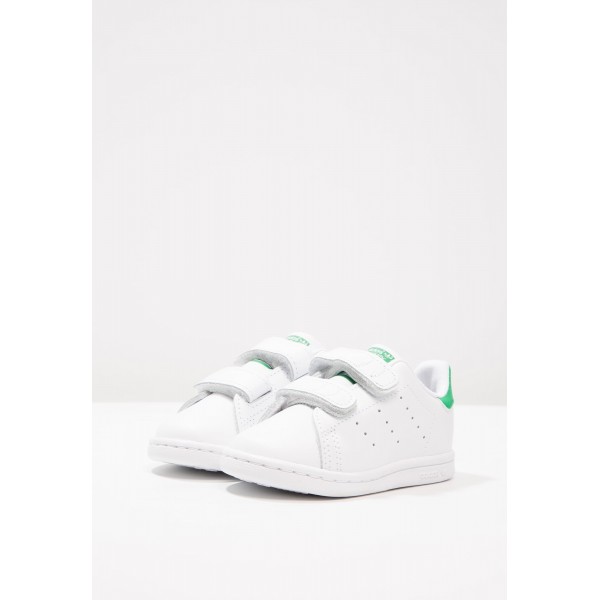 Kinder Adidas Originals STAN SMITH CF I - Fitnessschuhe Low - Weiß/Persian Grün