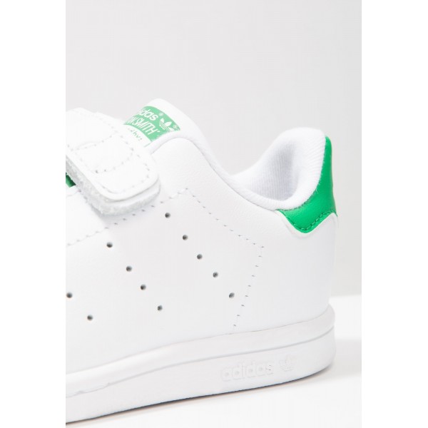 Kinder Adidas Originals STAN SMITH CF I - Fitnessschuhe Low - Weiß/Persian Grün