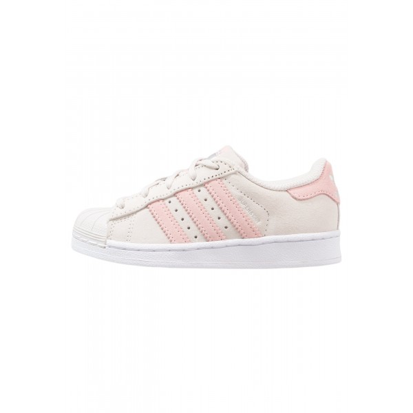 Kinder Adidas Originals SUPERSTAR - Schuhe Low - Perlgrau/Hellbeige/Eis Pink