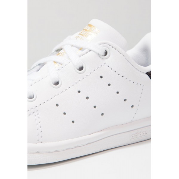 Kinder Adidas Originals STAN SMITH - Turnschuhe Low - Weiß/Footwear Weiß/Core Black/Gold