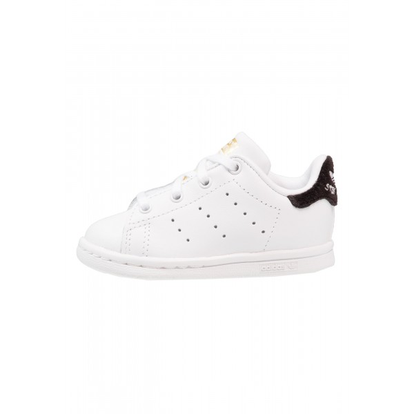 Kinder Adidas Originals STAN SMITH - Turnschuhe Low - Weiß/Footwear Weiß/Core Black/Gold