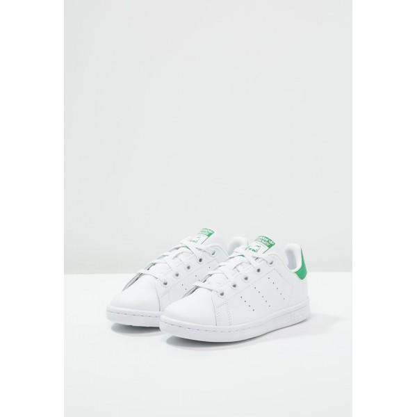 Kinder Adidas Originals STAN SMITH - Laufschuhe Low - Weiß/Apfelgrün