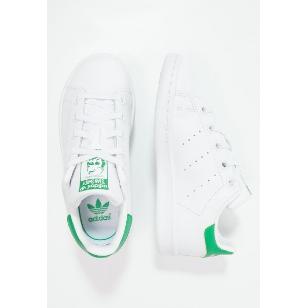 Kinder Adidas Originals STAN SMITH - Laufschuhe Low - Weiß/Apfelgrün
