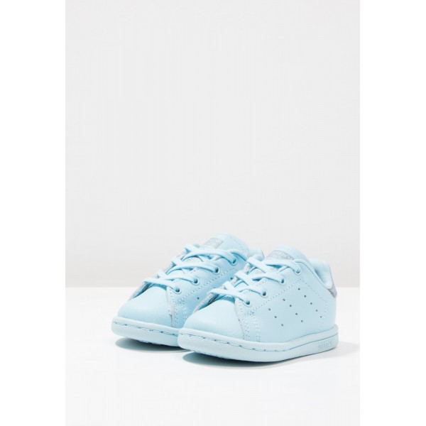 Kinder Adidas Originals STAN SMITH - Sportschuhe Low - Eisblau/Cyan Blau/Hellblau