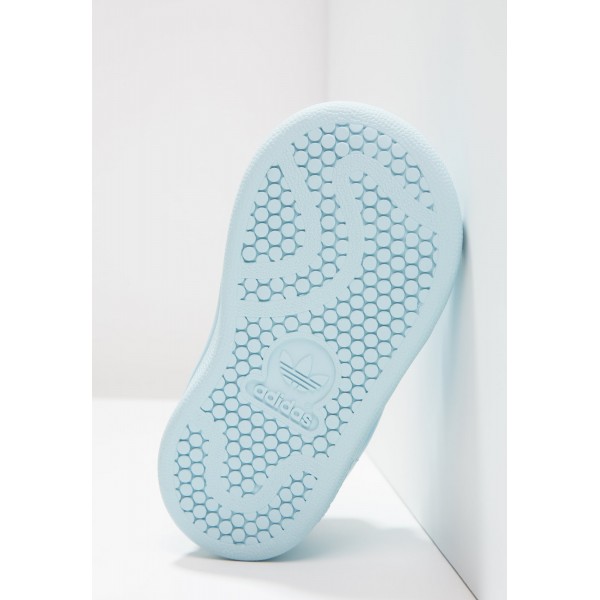 Kinder Adidas Originals STAN SMITH - Sportschuhe Low - Eisblau/Cyan Blau/Hellblau