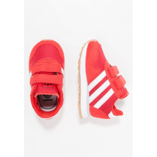 Kinder Adidas Originals HAVEN CF - Laufschuhe Low - Rot/Weiß/Footwear Weiß