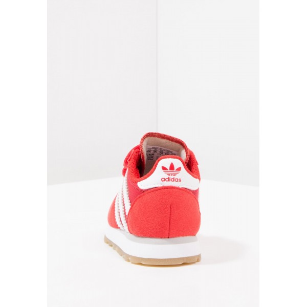 Kinder Adidas Originals HAVEN CF - Laufschuhe Low - Rot/Weiß/Footwear Weiß