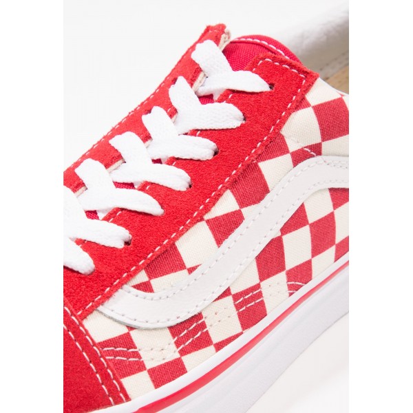 Damen / Herren Vans UA OLD SKOOL - Fitnessschuhe Low - Racing Rot/Weiß
