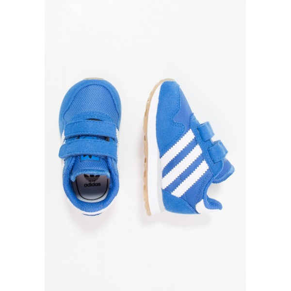 Kinder Adidas Originals HAVEN CF - Fitnessschuhe Low - Azurblau/Weiß/Footwear Weiß
