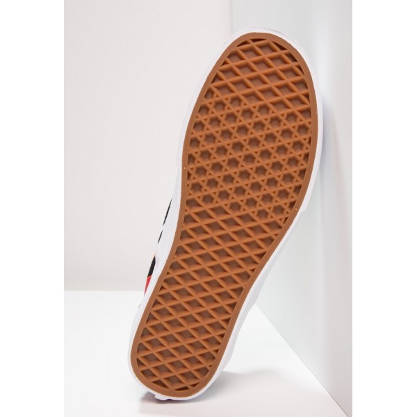 Damen / Herren Vans UA CLASSIC SLIP-ON - Slipper - Schwarz/True Weiß/Feuerrot